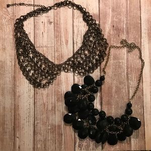 Necklace bundle. Peter lan collar and layered bead
