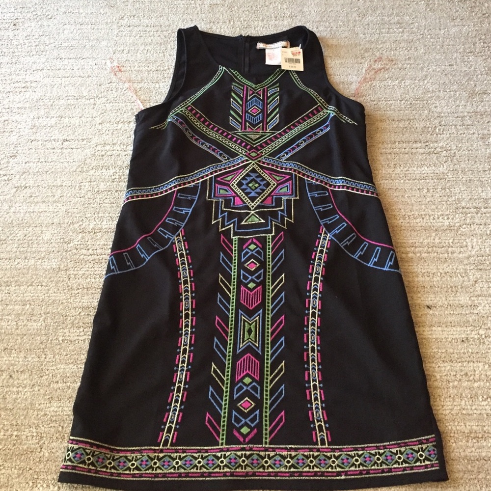 Flying Tomato Aztec Print Dress