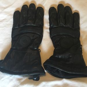 Men's gauntlet Harley Davidson motorcycle gloves
