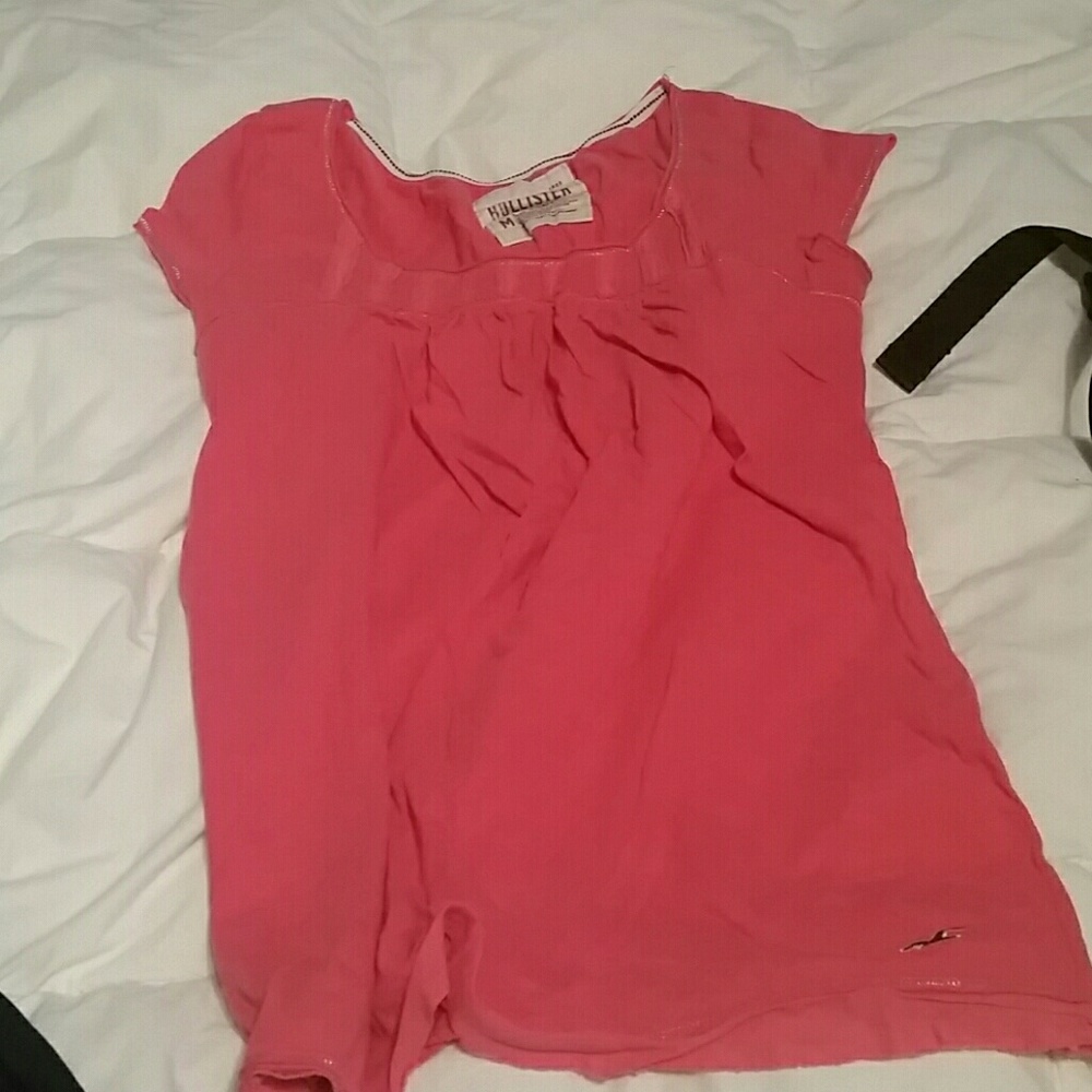 Hollister Pink Tee M