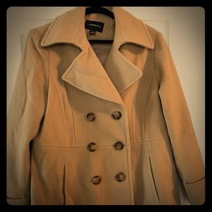 London Fog Wool Blend Pea Coat