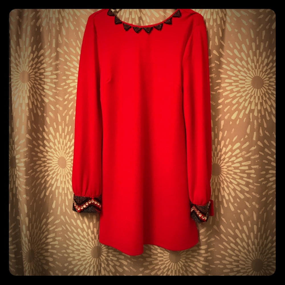 Red karlie dress