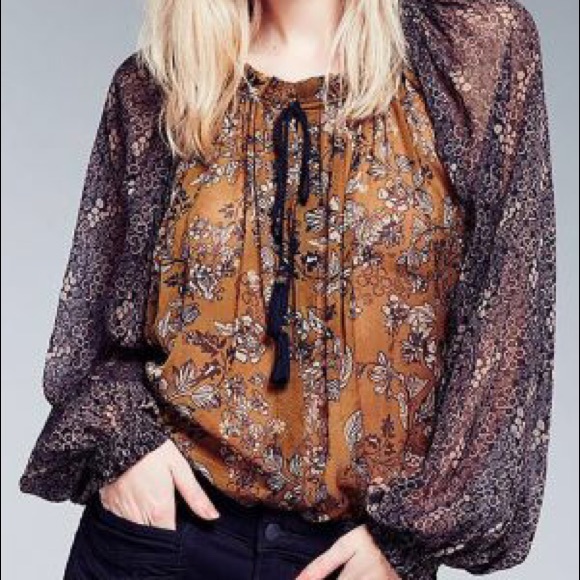 Free People Tops - Free People Hendrix blouse