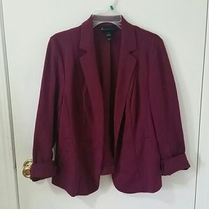 Dark purple blazer