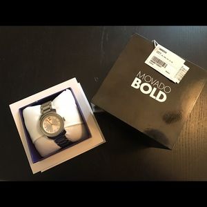 MOVADO Bold Silver ladies watch