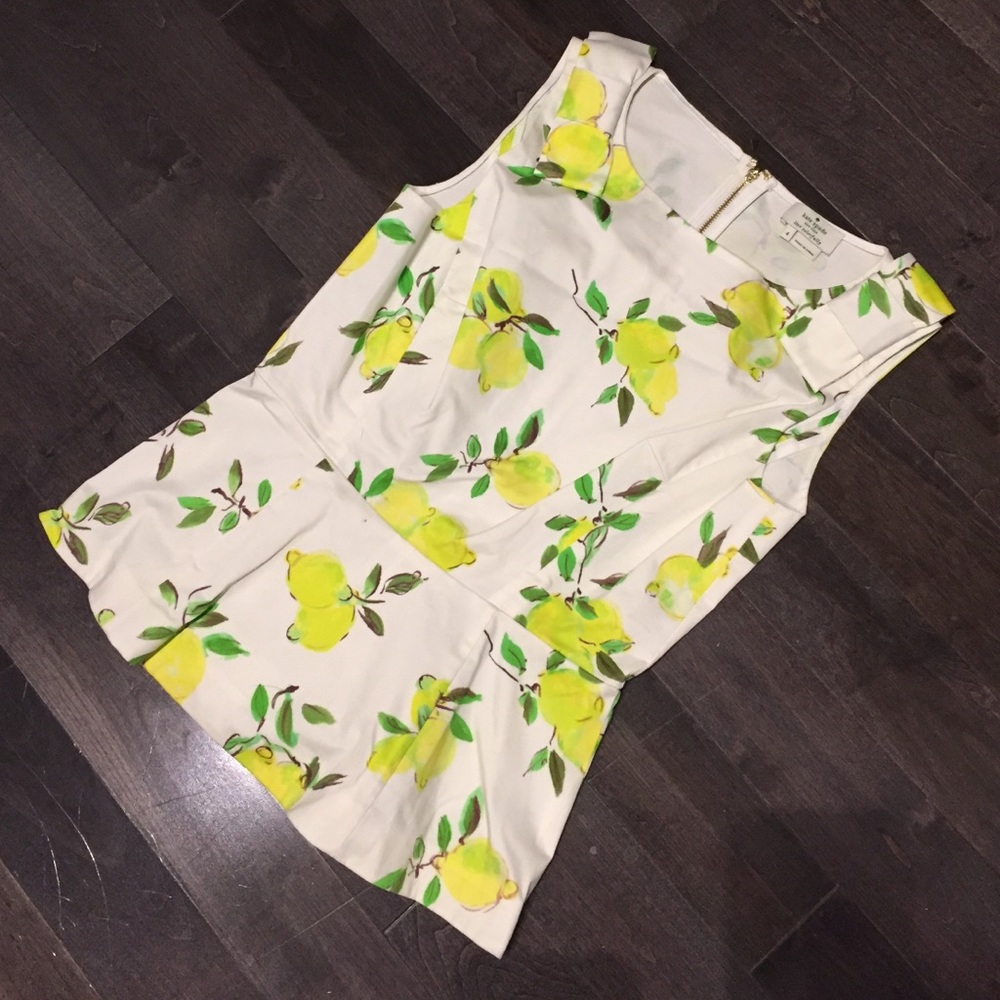 Kate Spade Lemon Peplum