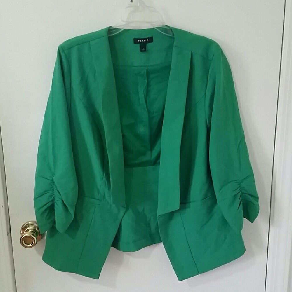 Green blazer