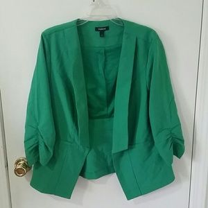 Green blazer