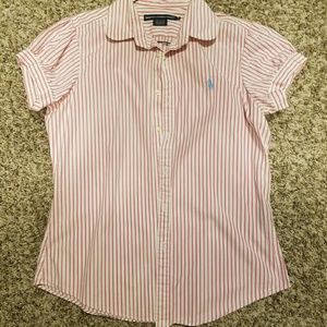 Polo collar shirt