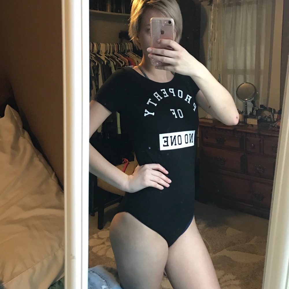 scoop back bodysuit