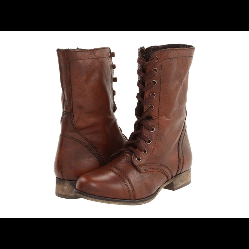 DONATING 5/17 - Steve Madden Leather Troopa Boots