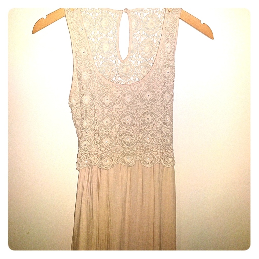 {Marineblu} crocheted lace dress