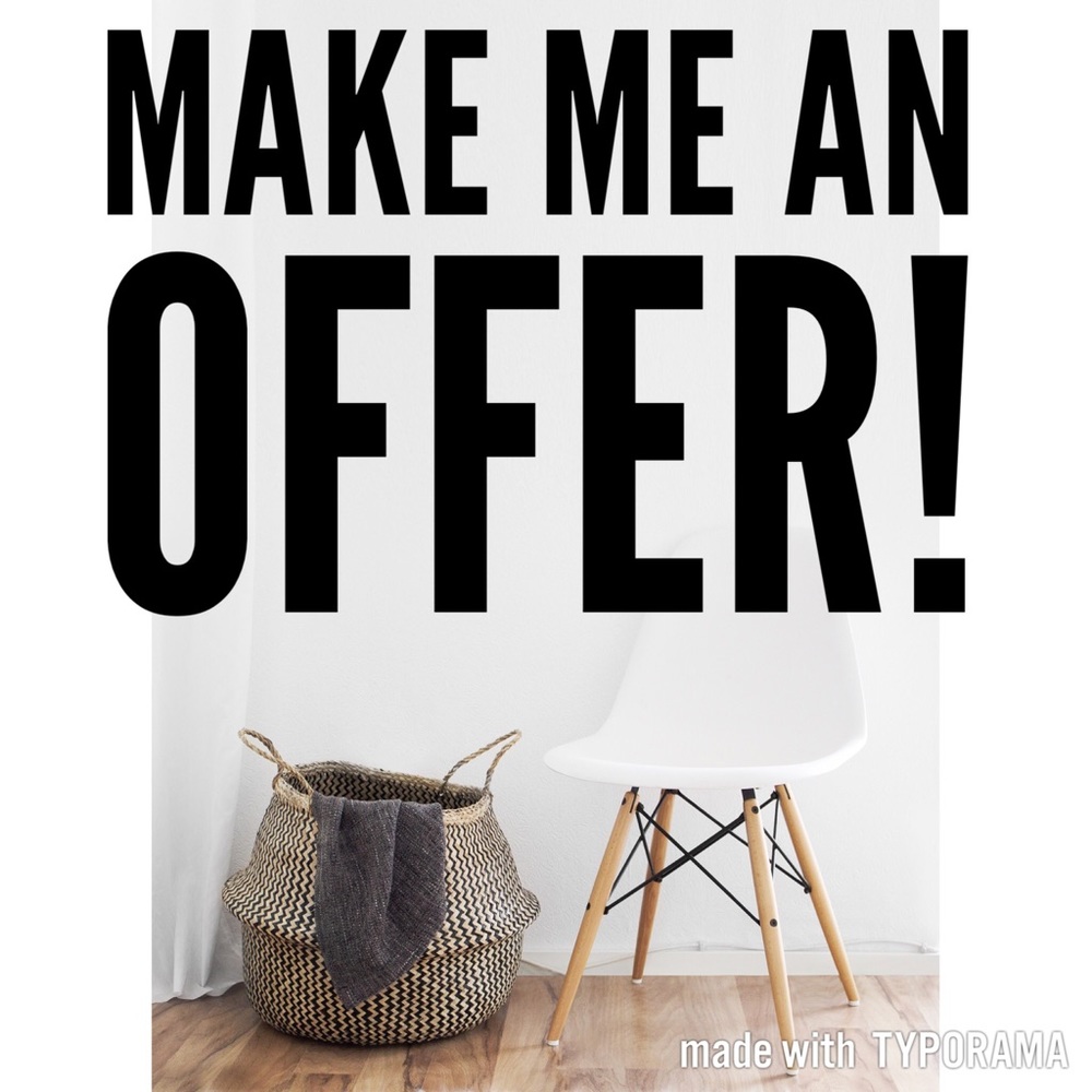 Make me an offer!