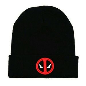 Men's Deadpool Beanie. OSFM. STRETCH. NWOT