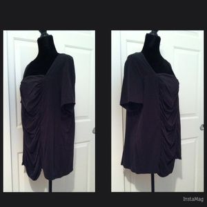 Denim 24/7 Dressy Black Tee