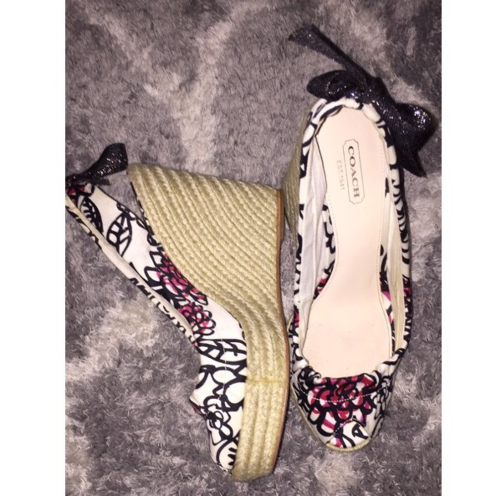 Coach Wedged Sandals