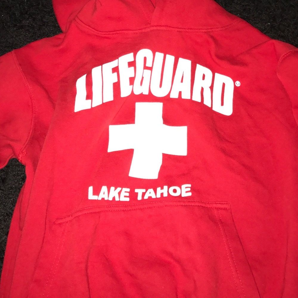 Women's S life guard Lake Tahoe hoodie