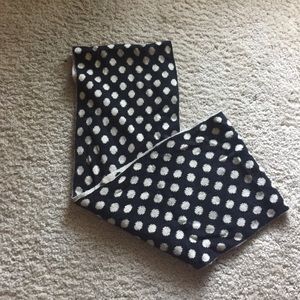 Old navy polka dot reversible infinity scarf!