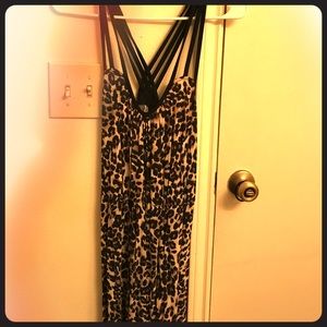 Cheetah print summer dress