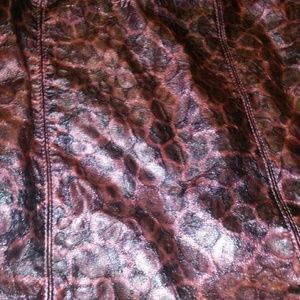 HUGE PURPLE METALLIC NICOLE LEE PURSE