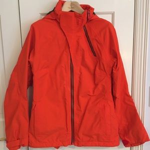 Burton orange ski shell jacket