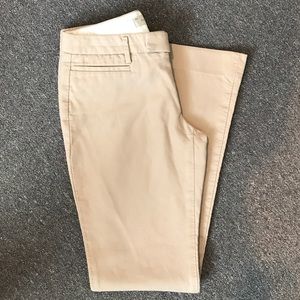 Gap Bootcut Khaki Pants.
