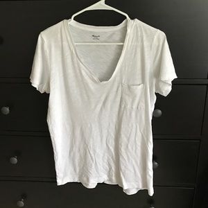 Madewell white shirt