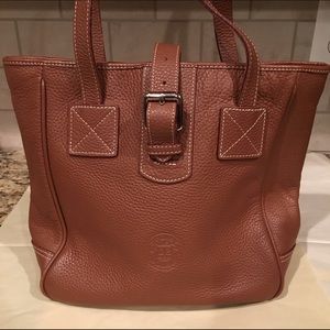 Used, Dooney & Bourke, brown leather purse.