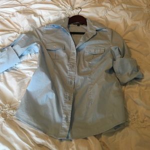 Victoria's Secret long sleeve button down shirt