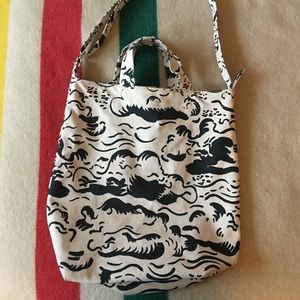 Canvas Baggi bucket bag