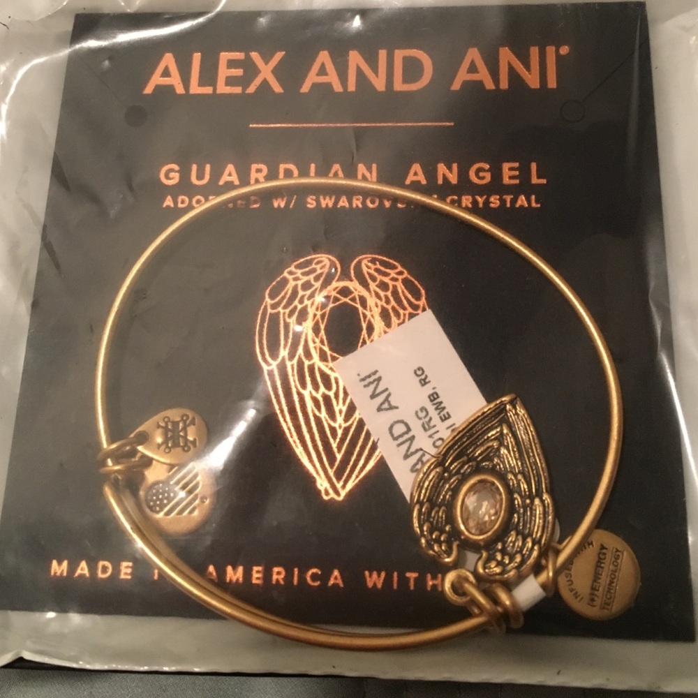 Alex and Ani Guardian Angel Bracelet w/ Swarovski