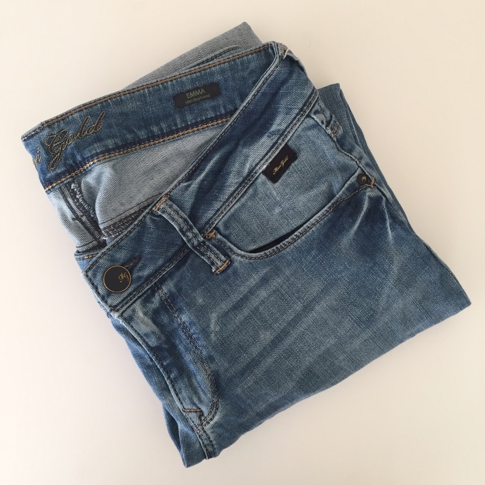 Mavi Gold Emma Slim Boyfriend Jeans