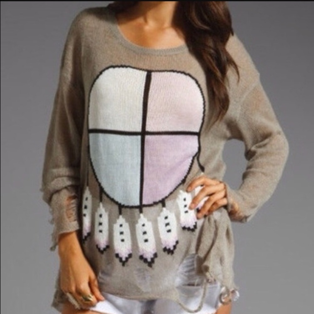 RARE dream catcher Lennon sweater