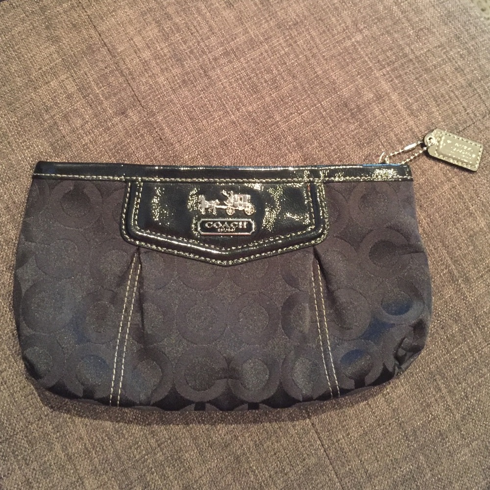 Black Coach Clutch