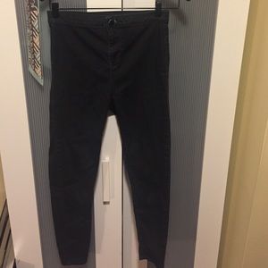 TOPSHOP | Glitter high waisted Joni jeans