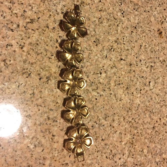 J.Crew coral flower bracelet - Picture 4 of 4