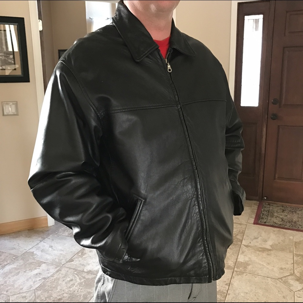 Men's Classic Lambskin Leather Jacket