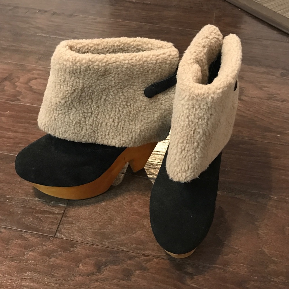 Messeca NY Julietta wool lined clogs size 9.5