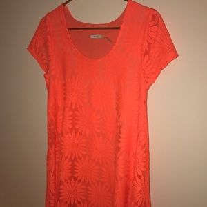 Urban Outfitters Neon Daisy Dress