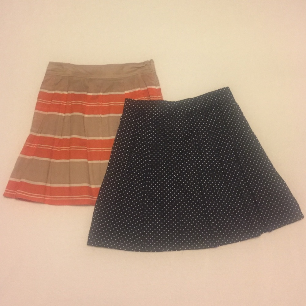 2-for-1 Lands End Canvas Skirts