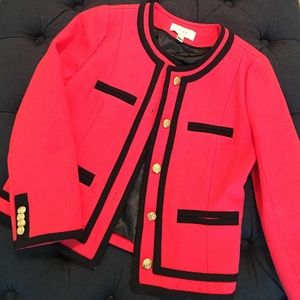 J Crew Hot Pink Jacket/ Blazer