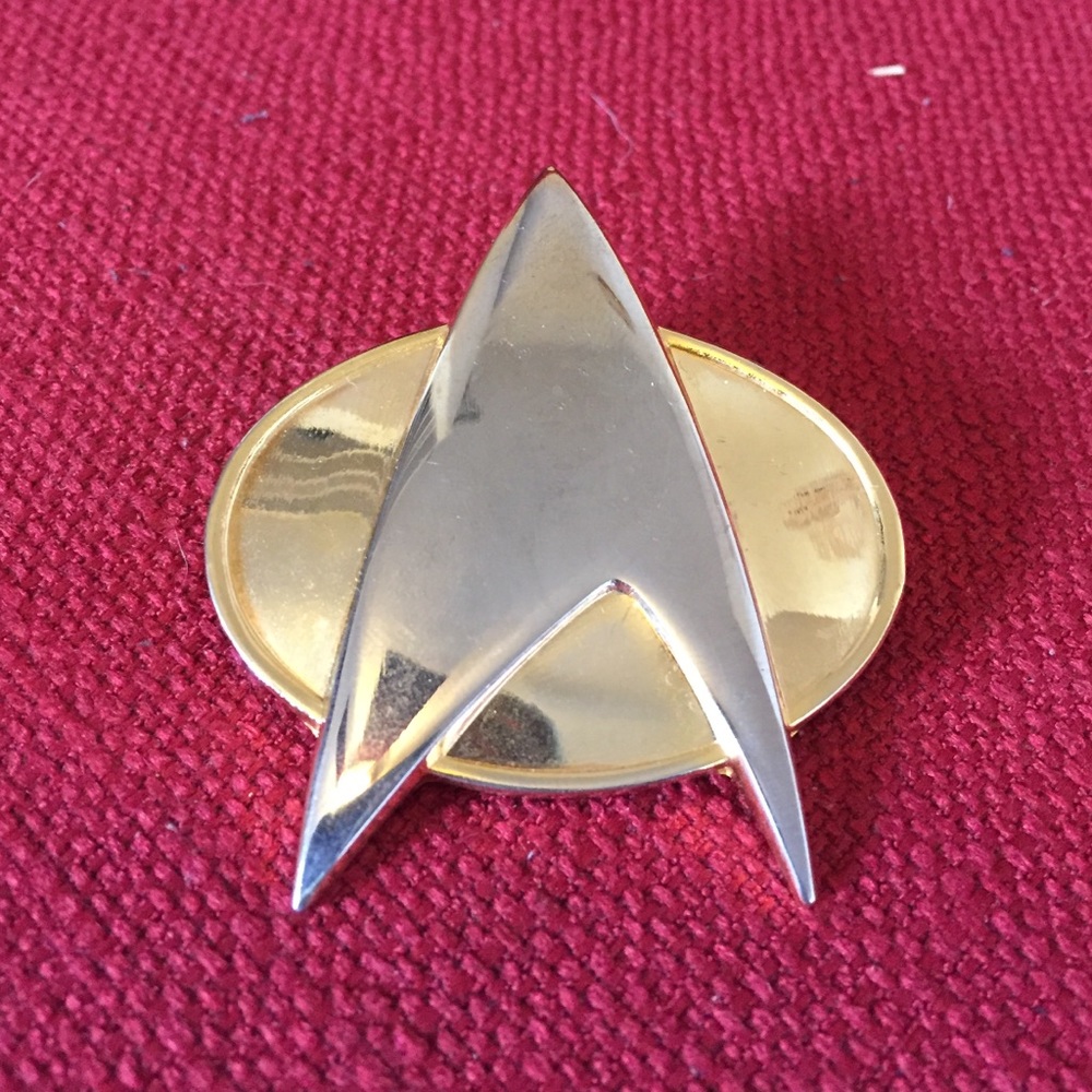 Vintage Star Trek Communicator Pin