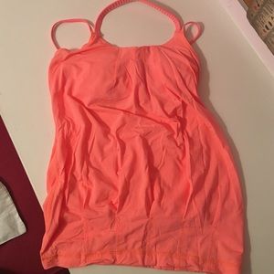 Lulu lemon workout shirt with built in bra