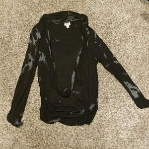 Fancy exteme scoop neck with attached tank.