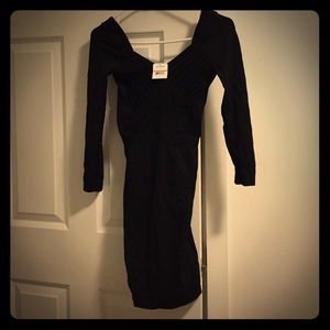 Cute free people black dress, size xs/s