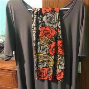 LULAROE 2xl Perfect gray T (just shirt)