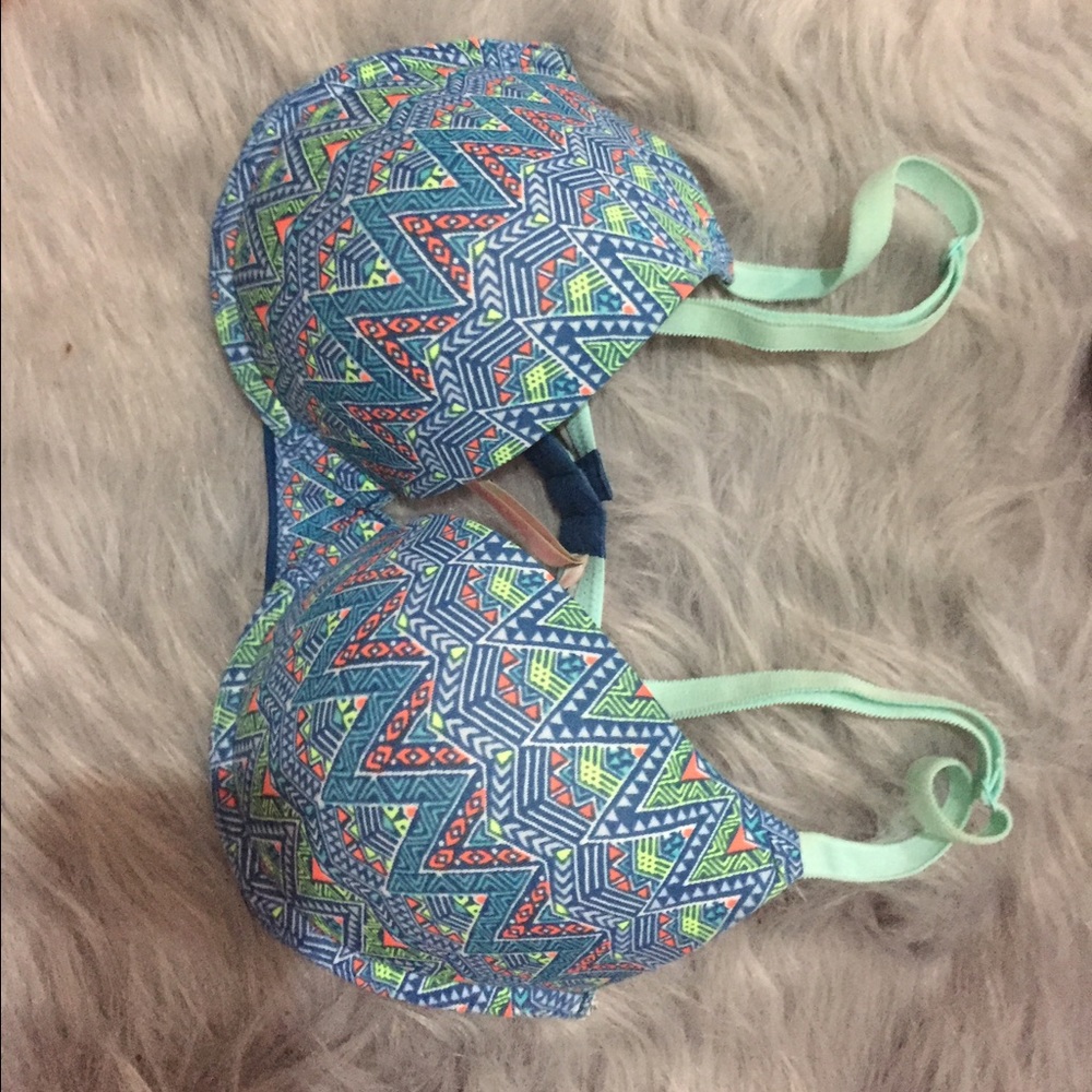 Geometric PINK Bra 34DD