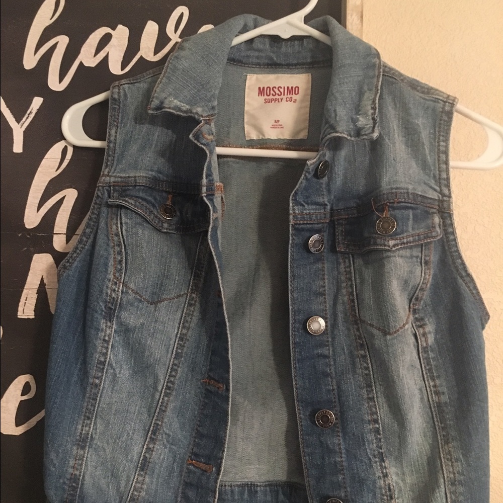 Denim vest