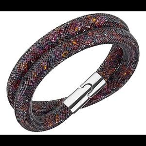 NWT Swarovski Starbust Park Multi Double Bracelet