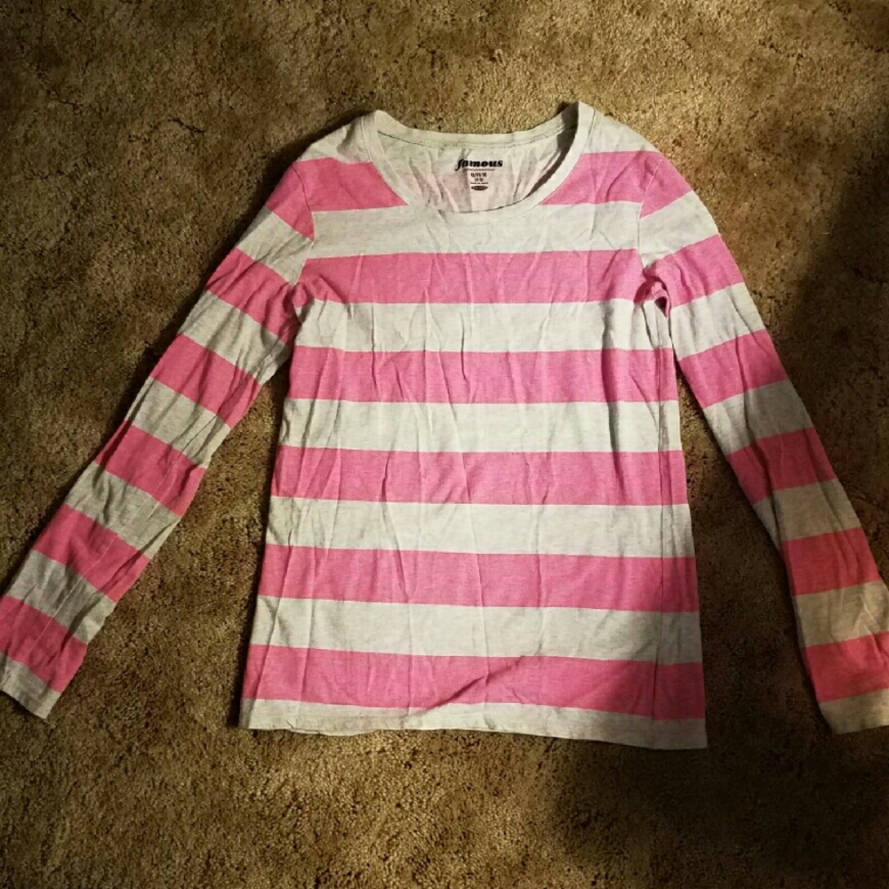 Grey long sleeve girls shirt